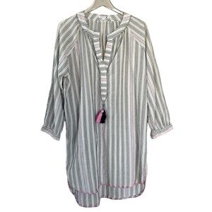 Sundry Striped Beach Cover Up Size 3 (Large)